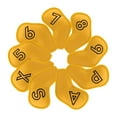 thumbnail image 1 of 9 piezas Golf Club Head cubos Anti Scratch Golf Supplies Accesorios premium Amarillo, 1 of 8