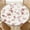 Blush Rose Vines, variant on ARTSLION Elastic Tablecloth For Round Tables, Waterproof Tablecover For Up To 36in Round Table, Dining Tablecover For Indoor And Outdoor, Holiday, Blush Ditsy Floral