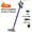Deep Blue, variant on Bsnaw 600W Corded Stick Vacuum - 18-25KPa Suction, HEPA Filter, LED Display - 22ft Cord for Hard Floors & Carpets