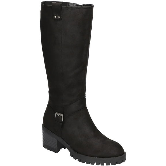 Bella Vita Womens Lorielle Plus Wide Calf Tall Mid-Calf Boots