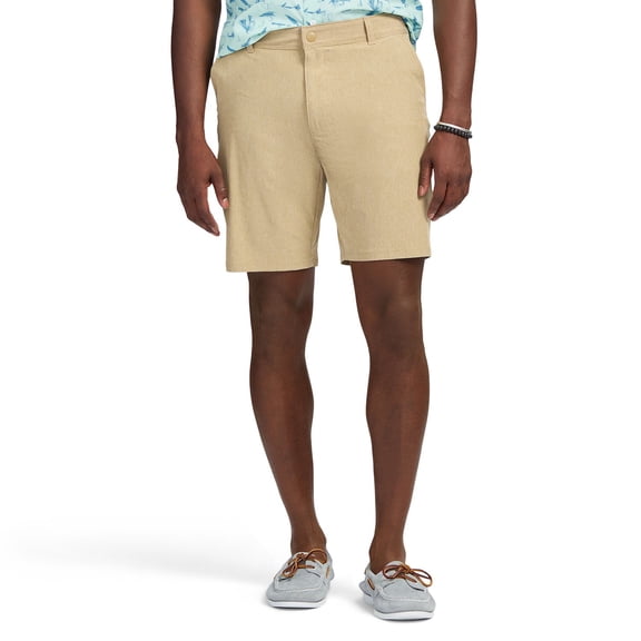 Men's IZOD Saltwater Hybrid Performance Shorts Color: Cedarwood Khaki Size: 36