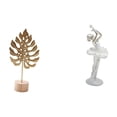 thumbnail image 1 of Escultura Nórdica Abstracta De Metal En Forma De Hoja Y Figura De Bailarina Moderna, Adorno Artístico Creativo Para Mesa, Dormitorio, Oficina, Decoración Del Hogar., 1 of 8