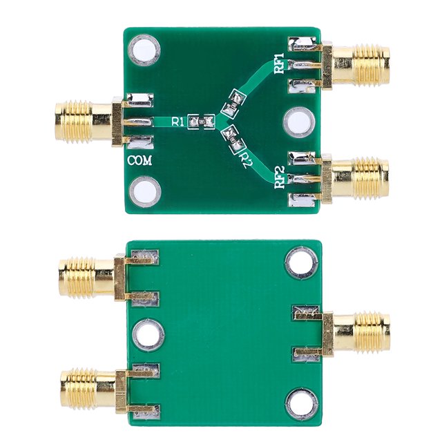RF Power Splitter, Power Splitter 6dB Output Attenuation Standard Female Connector Perfect Replacement For Industrial Eletrical Supplies