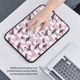 thumbnail image 6 of Bingfone Pineapple Flamingo Laptop Sleeve Case 13 inch , 360° Protective Computer Carrying Bag, 6 of 8