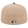 thumbnail image 4 of Men's New Era Khaki New York Yankees 59FIFTY Fitted Hat, 4 of 6