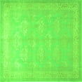 thumbnail image 1 of Ahgly Company Indoor Square Persian Green Traditional Area Rugs, 6' Square, 1 of 1