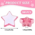 thumbnail image 2 of DIY Enthusiast's Treasure, Pink Acrylic Star Beads, 300PCS for Crafting, Unlock Your Jewelry Making Potential, 2 of 7