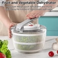 thumbnail image 2 of Large Salad Spinner with Lid Easy Press Vegetable Drainer Mixer for Kitchen Use Multifunctional Lettuce Dehydrator, 2 of 7