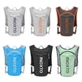 thumbnail image 3 of 5L Ultra-light Hydration Vest Backpack Men Waterproof Skin Breathable Running Backpack for Cycling Run Gym Bag Back Pack White Blue 2L, 3 of 6