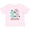 AD-Pink, variant on Inktastic 1st Birthday with Flamingo Stars and Hearts Girls Baby T-Shirt