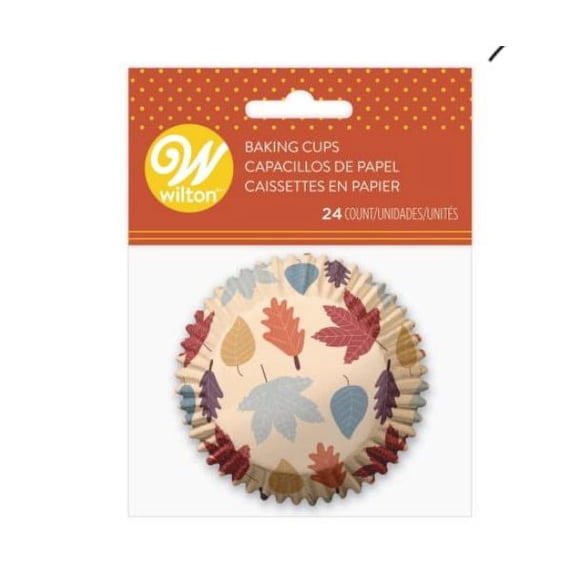 Wilton Standard Baking Cups 24/Pkg-Autumn Leaves
