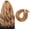 Ash Brown, variant on Aorsher Micro Links Human Hair Extensions Black Micro Loop Hair Extensions Micro Ring Remy Hair Extensions 16Inch 100Strands Cold Fusion Extensions for Women