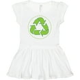 thumbnail image 3 of Inktastic Recycle Conserve Earth Day Girls Baby Dress, 3 of 5