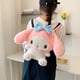 thumbnail image 4 of Sanrio Cinnamorol My Melody Kuromi-Bolso de felpa de Hello Kitty, mochila Kawaii de Anime, bolso de hombro, bandolera para niña, regalos para Amiga, 4 of 4