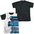 thumbnail image 2 of Power Rangers Blue Streak Unisex Adult Halloween Costume Sublimated T Shirt, 2 of 4