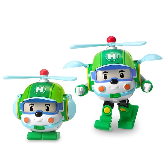 Helicóptero Toy Robocar Poli Transforming Robot Helly 4 de 1 a 5 años