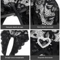thumbnail image 4 of 3pcs Lenceria Interior Pijama Encaje Sexy Baby Traje Modelo Negro Talla M, 4 of 4