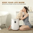 thumbnail image 2 of Keenray Towel Warmers Bucket, Luxury Hot Towel Warmer with LED Display for Bathroom, Adjustable Timer & Auto Shut Off, Fits Up to Two 40"X70" Oversized Towels, Bathrobes, Blankets, PJ's, 2 of 10