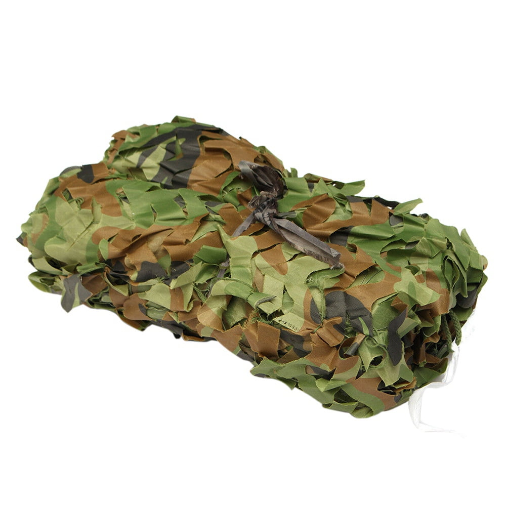 8M*8M Woodland Camouflage Netting Military Camo Hunting Shooting Hide Cover Net 