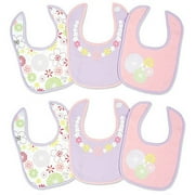 George Baby - Cotton Jersey Bibs 6-Pack Bundle, Floral