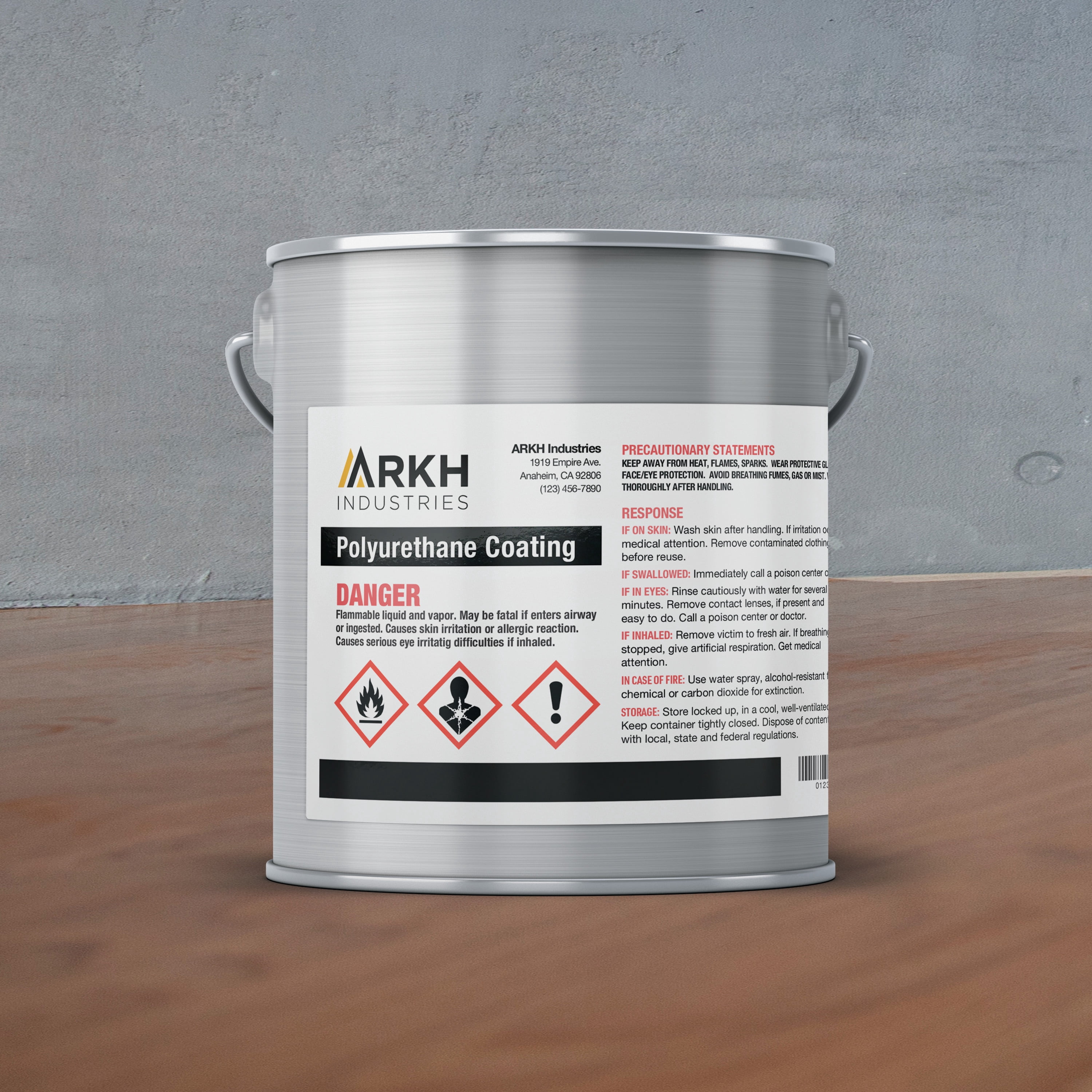 Avery UltraDuty GHS Labels 5-1/2" x 8-1/2", 50 Ct, Pigment Inkjet