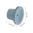 thumbnail image 2 of Shower Chair Leg Caps Rubber Foot Replacement for Bath Stool 4Pcs, 2 of 5