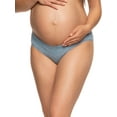 thumbnail image 2 of Felina | Organic Cotton Maternity Hipster Panties 3-Pack (Slate Sky Cloud, Medium), 2 of 3