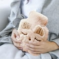thumbnail image 4 of Cute Hot Water Bottle With Comfortable Flannel Cover, Provides Fuzzy Warmth, Suitable For Cold Compress And Heat Therapy, 4 of 5