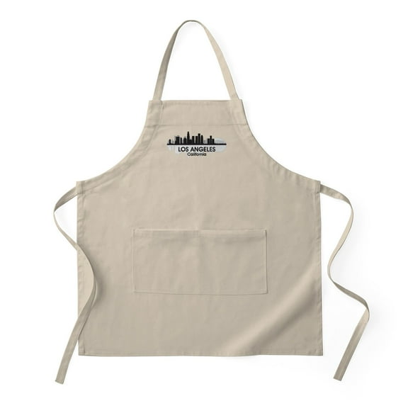 CafePress - Los Angeles Skyline - Kitchen Apron with Pockets, Grilling Apron, Baking Apron