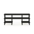 thumbnail image 3 of Pemberly Row Wood 3-Tier Wide Shelf TV Stand for TV up to 47" in Espresso, 3 of 6