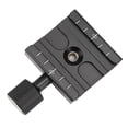 thumbnail image 4 of Quick Release Plate Clamp Double Gradienter Design Camera Quick Release Plate Non Slip Aluminium Alloy 50Mm For Monopods For Tripod Ballhead ANGGREK Otros, 4 of 8