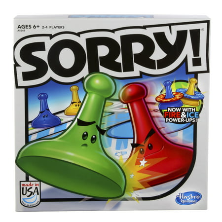 Sorry! Game Board-game, Ages 6 and up (Best Games For Six Year Olds)