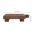 thumbnail image 2 of BESTYASH 1Pack Small Pedestal Stand for Kitchen Counter Rustic 22.9x15.2Cm, 2 of 8