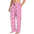 thumbnail image 6 of Pofeuu Breast Cancer Awareness (3) Print Men's Pajama Pants, Soft Lounge Pajama Pants with big pockets for Men Plaid Pj Bottoms-X-Large, 6 of 6