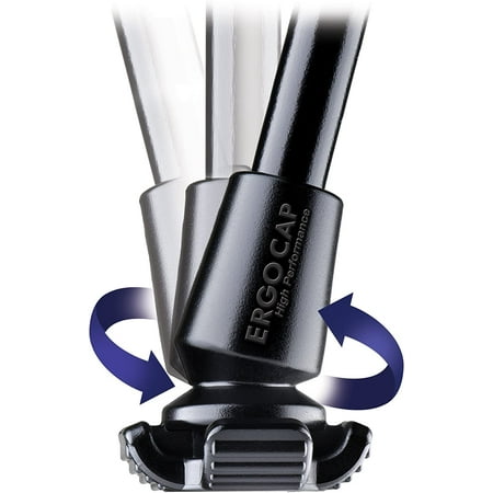 Ergocap High Performance Crutch Rubber Tip (Universal size for all types of crutches)