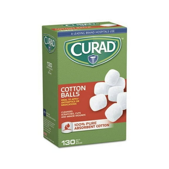 Sterile Cotton Balls 1", 130/Box