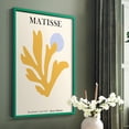 thumbnail image 5 of Matisse CDLXXXVI in Green Solid Wood Framed Print No Nail Hanging, 5 of 6