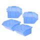 thumbnail image 1 of HEALEEP 4Ud Cajas Organizadoras Plásticas Para Almacenar Herramientas Y Repuestos En Azul, 1 of 8