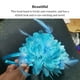 thumbnail image 4 of Minnieouse Mujeres boda ceremonia pluma flor diadema ornamento niñas banquete diadema señoras Cosplay cabeza accesorio Decoración Accesorio para el cabello Rosa roja Minnieouse AP012180-07B, 4 of 6