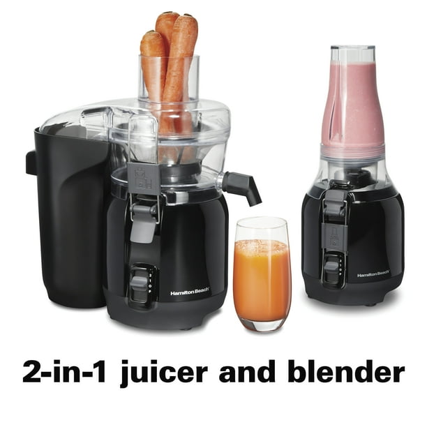 Hamilton Beach Mouth® Juice & Blend 2-in-1 Juicer and Blender, 67970 - Walmart.com