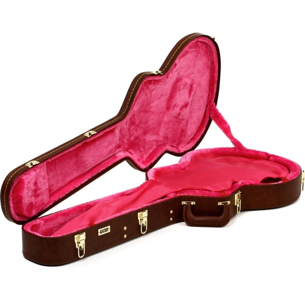 Funda de guitarra Gator Electric Deluxe Wood para guitarras estilo 335
