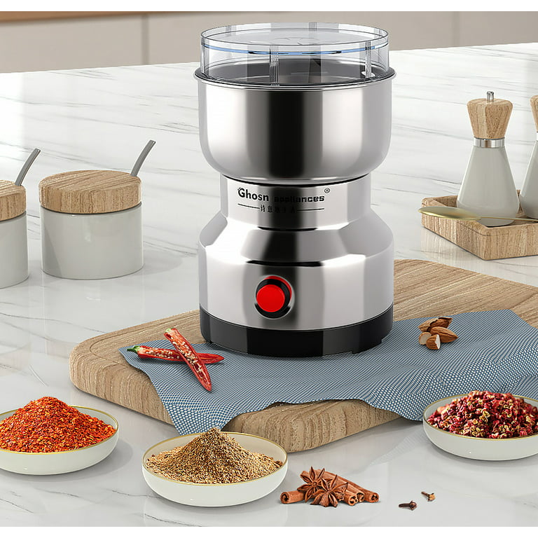 Stainless Steel Electric Seasoning Spice Coffee Grinder Multifunction Food  Processors Smash Machine coffee grinder machine