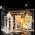 thumbnail image 3 of Akozon DIY House Toys, Wooden House Toy, Interesting Shop For Children Home Handmaking, 3 of 8