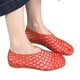 thumbnail image 5 of Sandalias Planas Casuales para Mujer Jelly Flats Punta Cuadrada Ligeras La Playa Verano, 5 of 9
