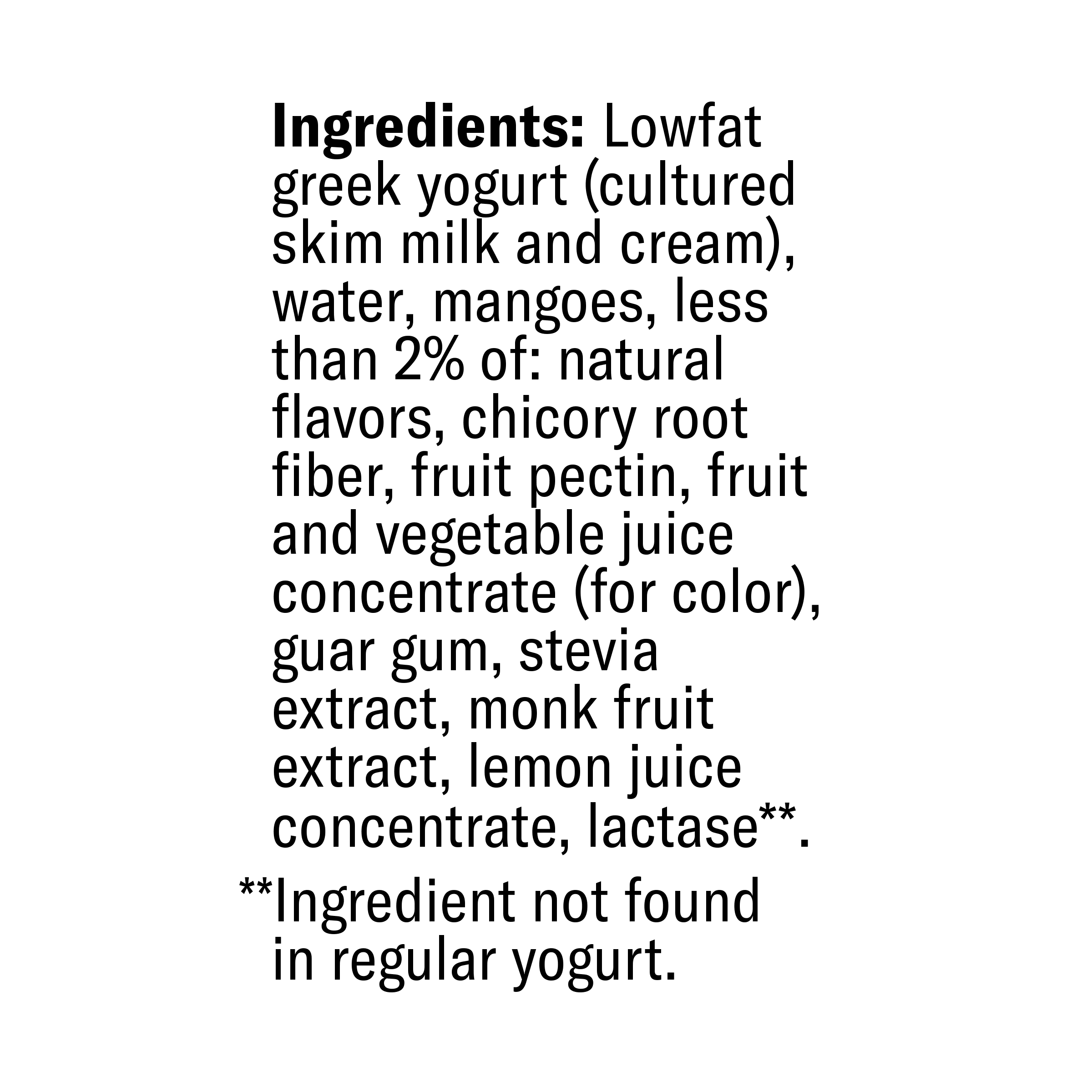 Chobani 30G Protein Low-Fat Greek Yogurt Drink Mango 14 fl oz Bottle