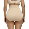 thumbnail image 3 of Women Seamless High Waist Abdomen Hips Pants Fat Burning Waist Tuck Pants, 3 of 5