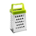 thumbnail image 3 of Mini Grater under $5! Yannianjz 4-in-1 Mini Cheese Grater, Stainless Steel Kitchen Grater for Garlic Nutmeg Chocolate, Dishwasher Safe, 3 of 5