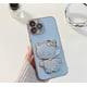 thumbnail image 1 of Funda de teléfono móvil de TPU con espejo de maquillaje 3D de Hello Kitty, Popular entre las chicas, para iPhone 14, 13, 12, 11 Pro max, con soporte, 1 of 4