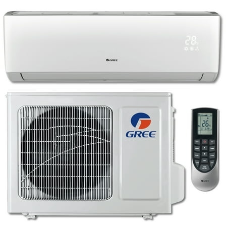 GREE VIREO+ 12,000 BTU Cool / 13,000 BTU Heat Ductless Mini Split Air Conditioning and Heating System (208-230V /