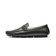 thumbnail image 2 of Bruno Marc Mens Comfort Casual Shoes Driving Penny Slip On Loafers Boat Shoes Hugh-01 Black Size 11, 2 of 7